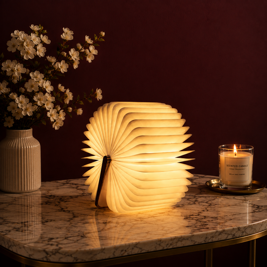 LED Book-Shaped Night Lamp