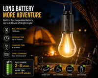 Portable LED Camping Lantern – Rechargeable Hanging Light