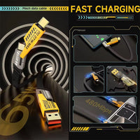 4-in-1 Fast Charging & Data Transfer Cable