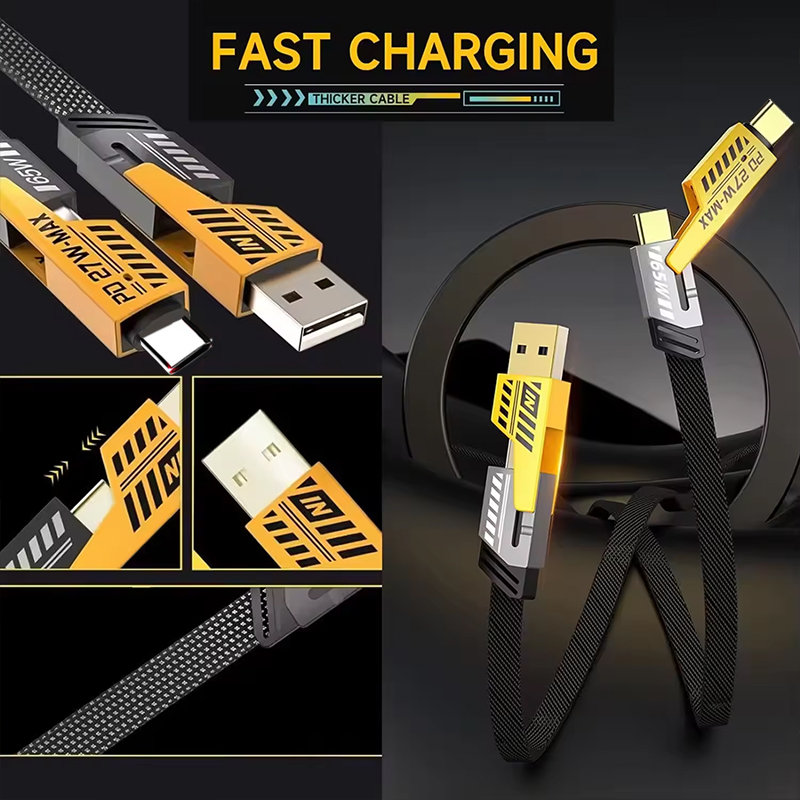 4-in-1 Fast Charging & Data Transfer Cable