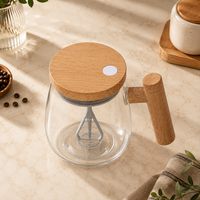 Automatic Self-Stirring Glass Pitcher – 400mL
