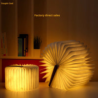 LED Book-Shaped Night Lamp