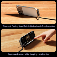 240W Foldable Phone Stand Type-C to Type-C Fast Charging Cable