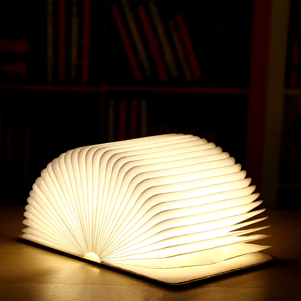 LED Book-Shaped Night Lamp