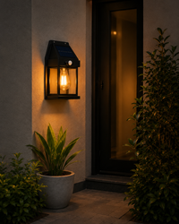 Solar Motion Sensor Wall Light