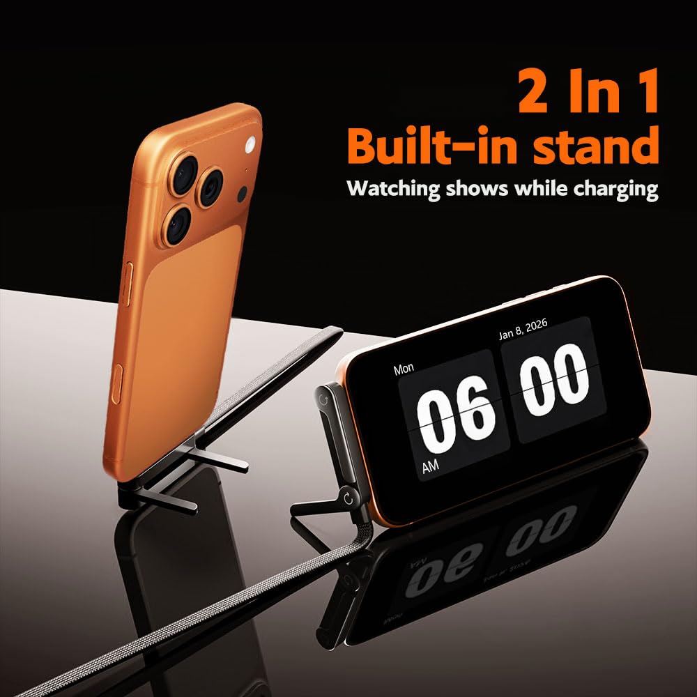 240W Foldable Phone Stand Type-C to Type-C Fast Charging Cable