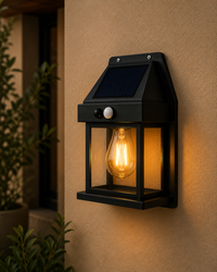 Solar Motion Sensor Wall Light