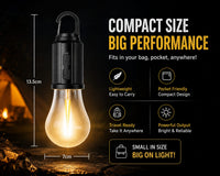 Portable LED Camping Lantern – Rechargeable Hanging Light