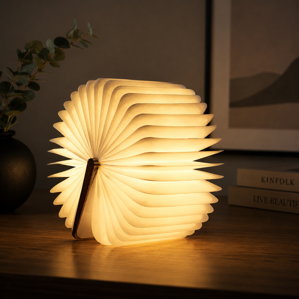 LED Book-Shaped Night Lamp