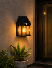 Solar Motion Sensor Wall Light