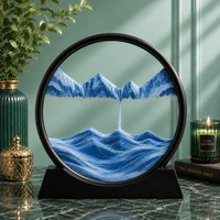 3D Sand Art Landscape Lamp