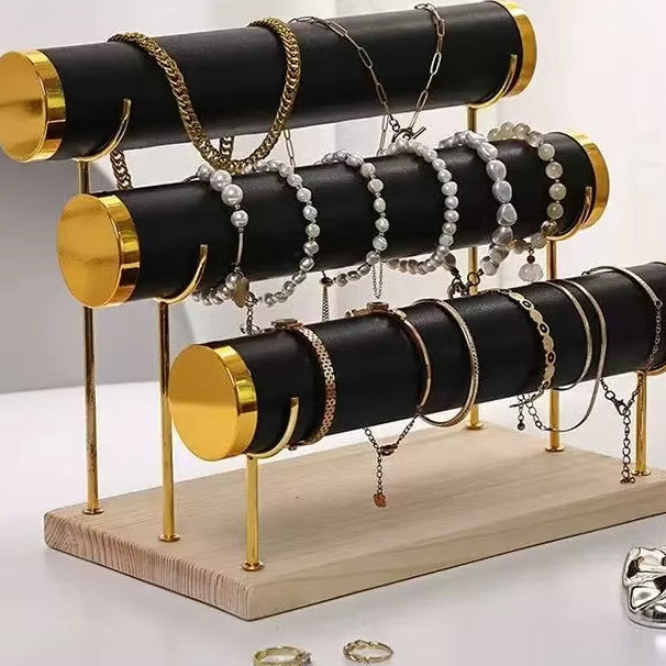 Luxury 3-Tier Jewelry & Accessory Display Stand