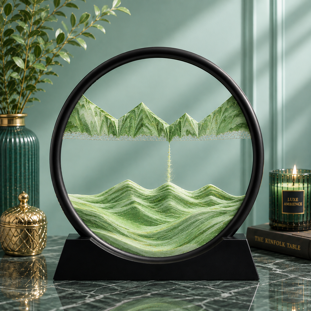 3D Sand Art Landscape Lamp