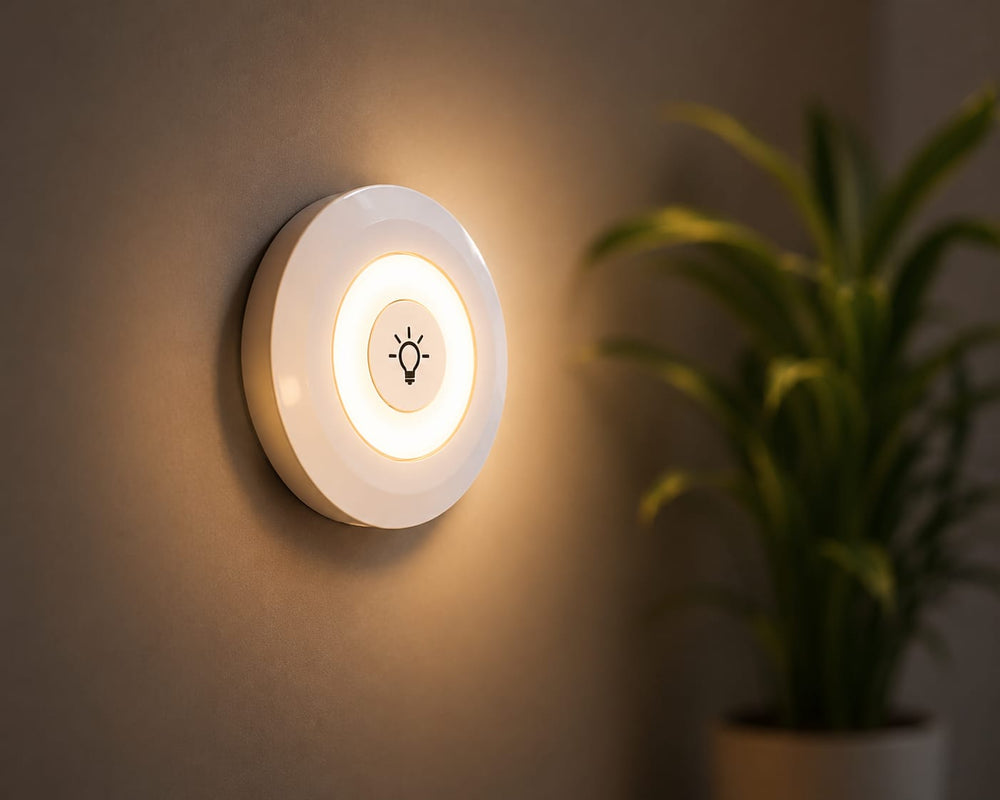 LumiCore SmartGlow Wireless Puck Lights