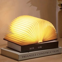 LED Book-Shaped Night Lamp