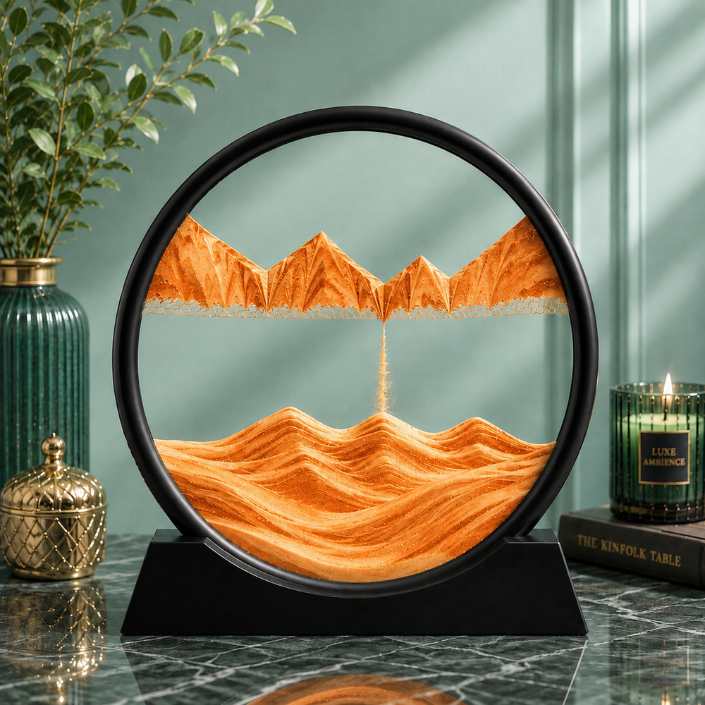 3D Sand Art Landscape Lamp