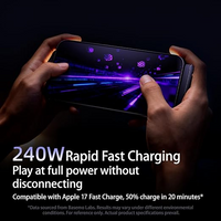 240W Foldable Phone Stand Type-C to Type-C Fast Charging Cable