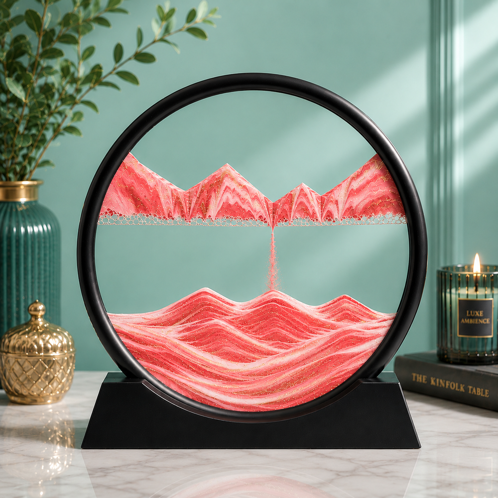 3D Sand Art Landscape Lamp