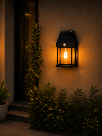 Solar Motion Sensor Wall Light