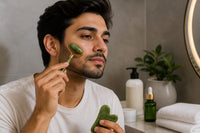 Jade Facial Roller & Gua Sha Set