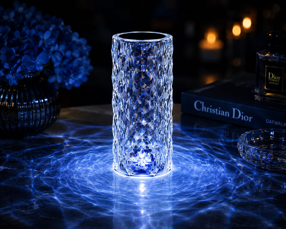 Crystal Diamond LED Ambient Table Lamp